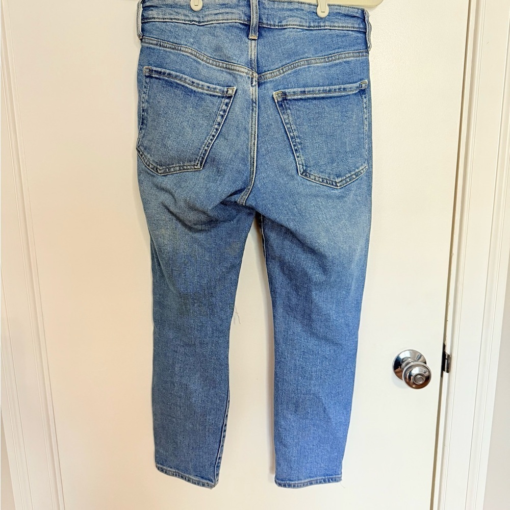 Old Navy Straight Ripped Jeans - Picture 2 of 3